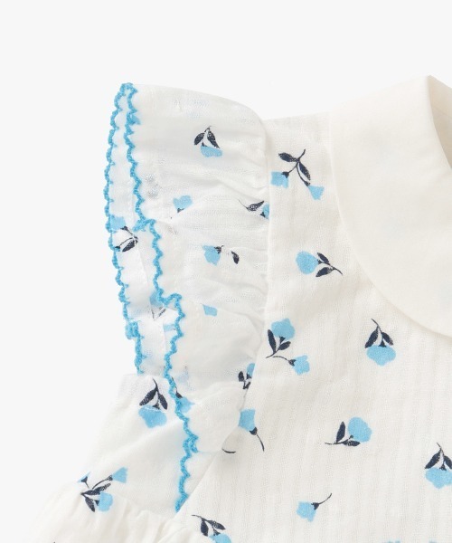 kate spade new york kids（ケイトスペードニューヨーク）の「レイエット ガーデンディッツィードレス（ワンピース・キッズ・オフホワイト・90cm/70cm/80ｃｍ）」の6枚目の写真