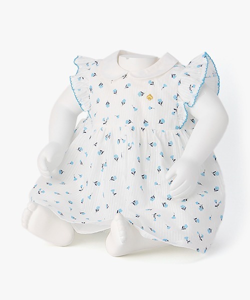 kate spade new york kids（ケイトスペードニューヨーク）の「レイエット ガーデンディッツィードレス（ワンピース・キッズ・オフホワイト・90cm/70cm/80ｃｍ）」の12枚目の写真