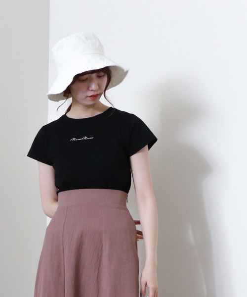 archives(アルシーヴ)の「コットンフリンジバケットハット(ハット・レディース・ブラック/ブルー/アイボリー・MEDIUM)」の6枚目の写真