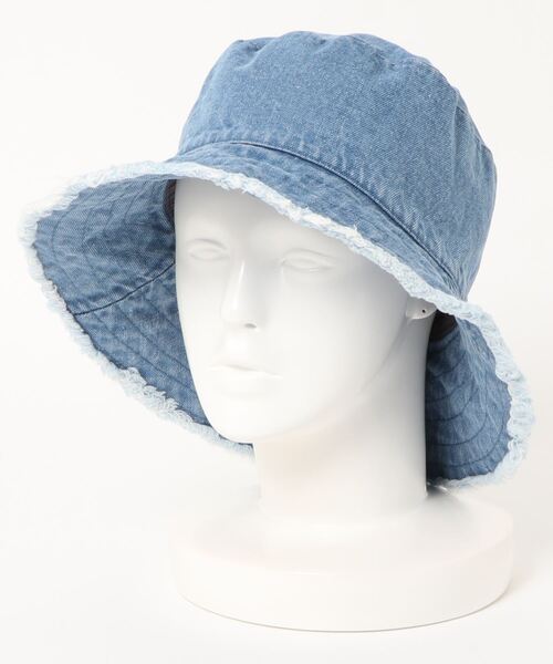 archives(アルシーヴ)の「コットンフリンジバケットハット(ハット・レディース・ブラック/ブルー/アイボリー・MEDIUM)」の9枚目の写真