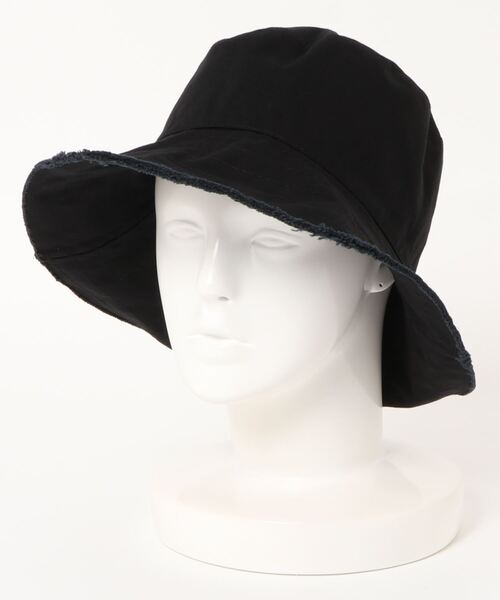archives(アルシーヴ)の「コットンフリンジバケットハット(ハット・レディース・ブラック/ブルー/アイボリー・MEDIUM)」の10枚目の写真