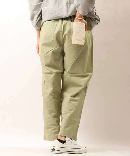 nougatine（ヌガティーヌ）の「【nougatine】ウエストゴムゆったりストレートパンツ（その他パンツ・レディース・パープル/チャコールグレー/カーキ・FREE）」の9枚目の写真