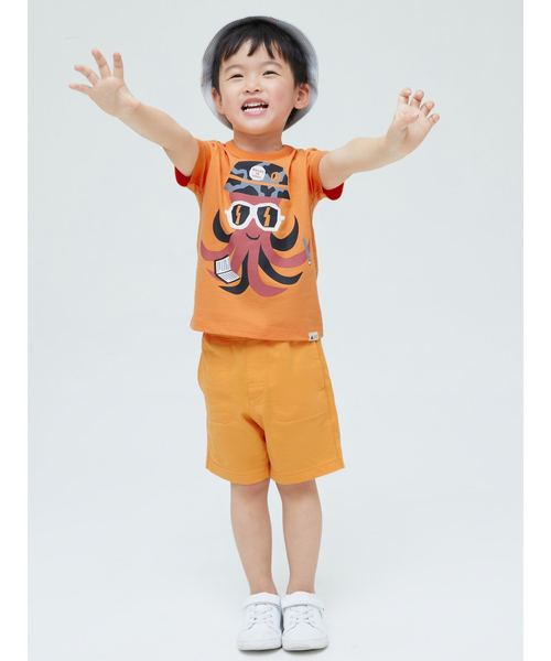 GAP（ギャップ）の「コットン ショートパンツ（その他パンツ・キッズ・オレンジ・18-24M/3 YRS/2 YRS/4 YRS/12-18M/5 YRS）」の3枚目の写真