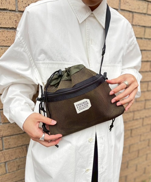 【セール】【FREDRIK PACKERS】BELLSACK S ベルサック メッシュショルダーバッグ サコッシュ フレドリックパッカーズ（ショルダーバッグ）｜FREDRIK PACKERS（フレドリックパッカーズ）