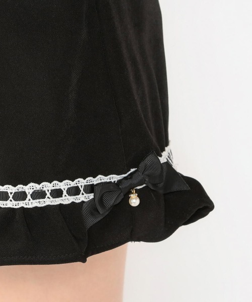 LODISPOTTO（ロディスポット）の「フリルフルガーリーショートパンツ（その他パンツ・レディース・ブラック/ネイビー・MEDIUM）」の10枚目の写真