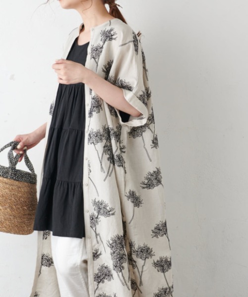 PUAL CE CIN（ピュアルセシン）の「リリー刺繍ワンピース（ワンピース・レディース・その他2/その他1・FREE）」の2枚目の写真