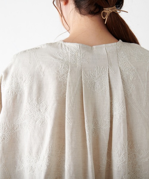 PUAL CE CIN（ピュアルセシン）の「リリー刺繍ワンピース（ワンピース・レディース・その他2/その他1・FREE）」の10枚目の写真