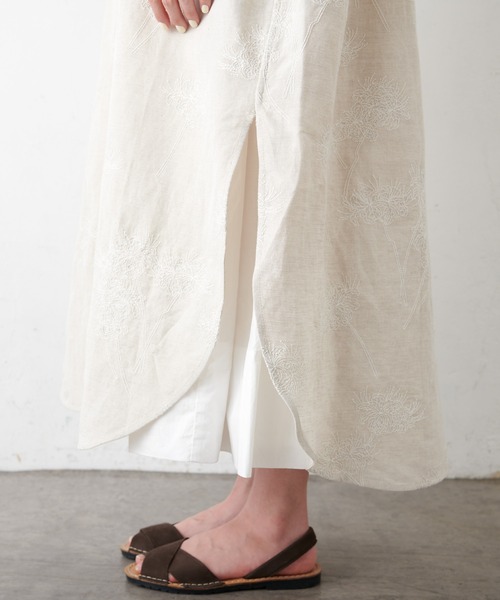 PUAL CE CIN（ピュアルセシン）の「リリー刺繍ワンピース（ワンピース・レディース・その他2/その他1・FREE）」の8枚目の写真