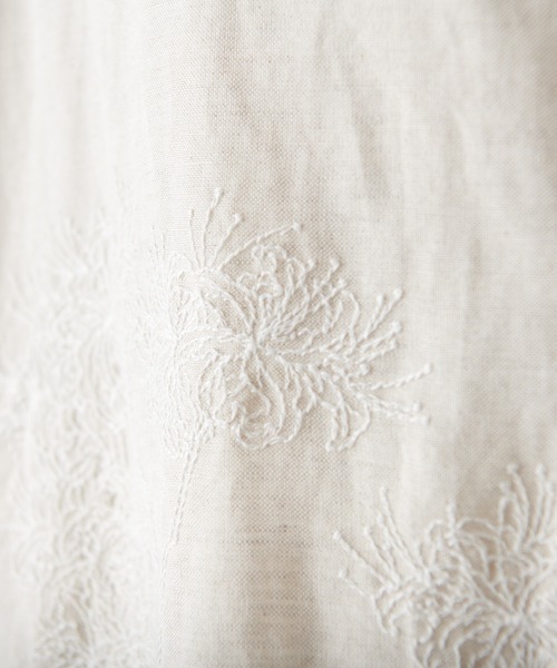 PUAL CE CIN（ピュアルセシン）の「リリー刺繍ワンピース（ワンピース・レディース・その他2/その他1・FREE）」の5枚目の写真