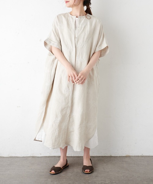 PUAL CE CIN（ピュアルセシン）の「リリー刺繍ワンピース（ワンピース・レディース・その他2/その他1・FREE）」の13枚目の写真