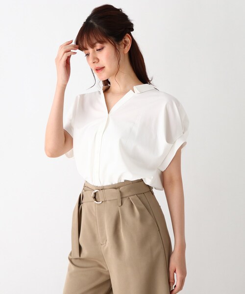 Sale 送料無料 袖タックブラウス セールsale Www Akronautoauction Com