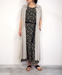 NICOLE white | 半袖ドロストロングカーディガン(カーディガン/ボレロ)