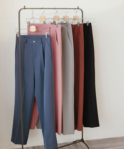 DONOBAN（ドノバン）の「セミワイドパンツ（その他パンツ・レディース・ブラウン系その他/ブルー系その他/ピンク系その他/ライトグレー/ブラック・S/2-M/3-L）」の11枚目の写真