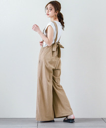 SUGAR BISKET | バックリボンサロペット(サロペット/オーバーオール)