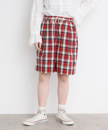 CHILD WOMAN | マドラスチェックショートパンツ(その他パンツ)
