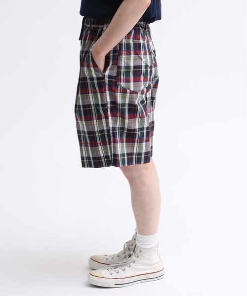 CHILD WOMAN（チャイルドウーマン）の「☆マドラスチェックショートパンツ（その他パンツ・レディース・グリーン/レッド・FREE）」の14枚目の写真