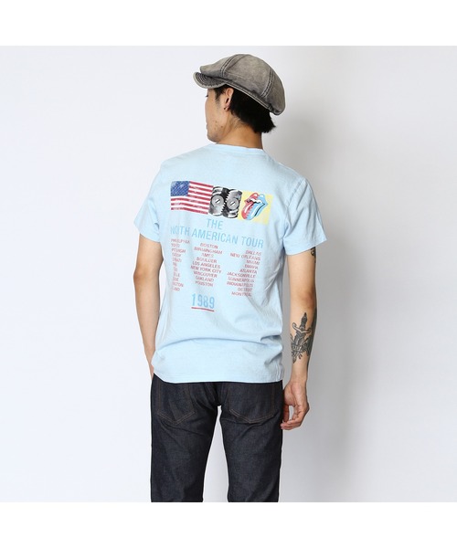 TMT(ティーエムティー)の「THE ROLLING STONES×TMT S/SL TEE(THE NORTH AMERICAN TOUR 1989)(Tシャツ/カットソー・メンズ・ホワイト/ターコイズブルー・SMALL/MEDIUM/LARGE/X-LARGE)」の8枚目の写真