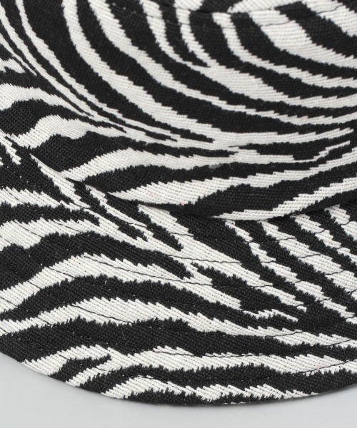 JEANASIS（ジーナシス）の「ジャガードゼブラガラハット/954845（ハット・レディース・ブラック系その他/ブラウン系その他・FREE）」の8枚目の写真