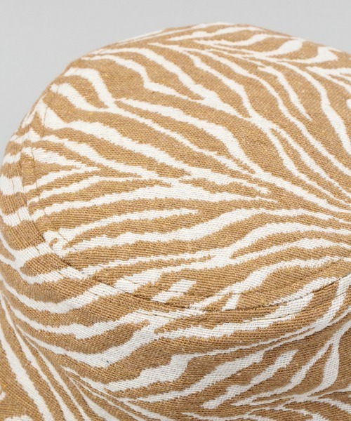 JEANASIS（ジーナシス）の「ジャガードゼブラガラハット/954845（ハット・レディース・ブラック系その他/ブラウン系その他・FREE）」の11枚目の写真