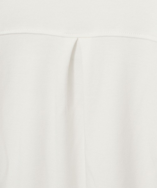 MAKE YOUR DAY（メイクユアデイ）の「ロング丈刺繍ポケット長袖Tシャツ■80～140cm（Tシャツ/カットソー・キッズ・チャコールグレー/ベージュ/オフホワイト・110/120/80/90/130/100/140）」の15枚目の写真