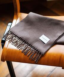 Cesare Gatti | 【別注】<Cesare Gatti(チェザーレ ガッティ)×green label relaxing> カシミヤ ソリッド マフラー(マフラー)