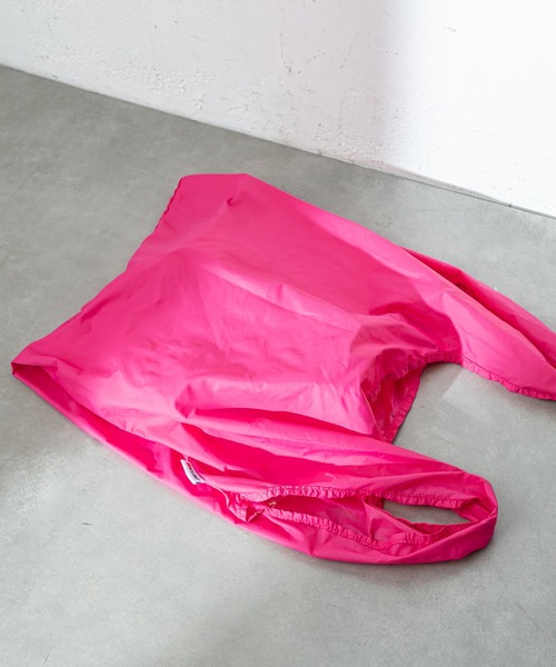 mystic(ミスティック)の「NYLONY エコバッグ(エコバッグ/サブバッグ・レディース・ピンク/イエロー/ブルー・ONE SIZE)」の21枚目の写真