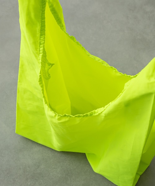 mystic(ミスティック)の「NYLONY エコバッグ(エコバッグ/サブバッグ・レディース・ピンク/イエロー/ブルー・ONE SIZE)」の10枚目の写真