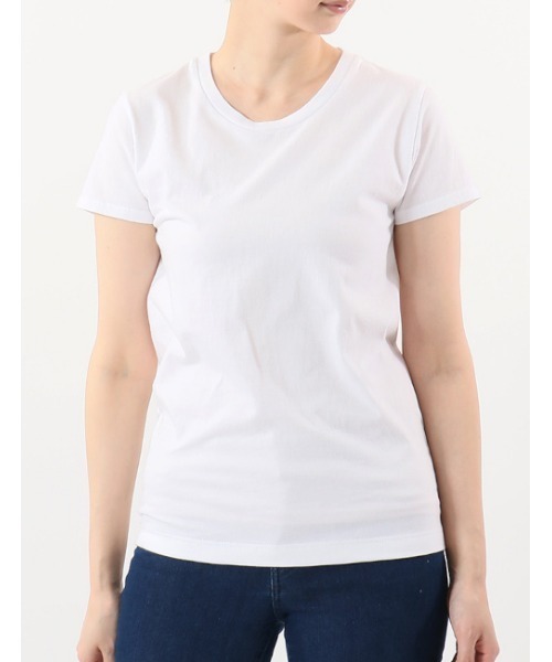 HANES(ヘインズ)の「【Hanes/ヘインズ】レディース ジャパンフィットフォーハー【2枚組】クルーネックTシャツ 5.3oz(Tシャツ/カットソー・レディース・その他3・MEDIUM/LARGE)」の3枚目の写真