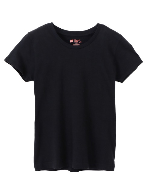HANES(ヘインズ)の「【Hanes/ヘインズ】レディース ジャパンフィットフォーハー【2枚組】クルーネックTシャツ 5.3oz(Tシャツ/カットソー・レディース・その他3・MEDIUM/LARGE)」の6枚目の写真