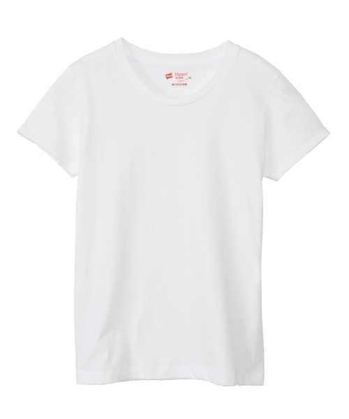 HANES(ヘインズ)の「【Hanes/ヘインズ】レディース ジャパンフィットフォーハー【2枚組】クルーネックTシャツ 5.3oz(Tシャツ/カットソー・レディース・その他3・MEDIUM/LARGE)」の10枚目の写真