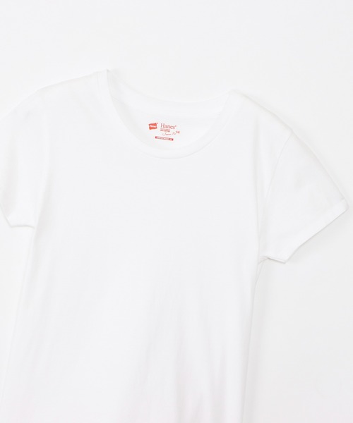 HANES(ヘインズ)の「【Hanes/ヘインズ】レディース ジャパンフィットフォーハー【2枚組】クルーネックTシャツ 5.3oz(Tシャツ/カットソー・レディース・その他3・MEDIUM/LARGE)」の12枚目の写真