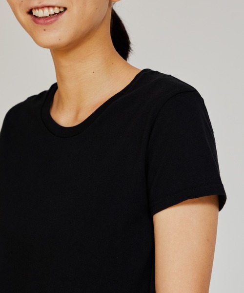 HANES(ヘインズ)の「【Hanes/ヘインズ】レディース ジャパンフィットフォーハー【2枚組】クルーネックTシャツ 5.3oz(Tシャツ/カットソー・レディース・その他3・MEDIUM/LARGE)」の14枚目の写真