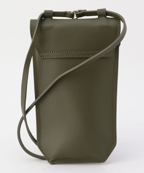 NOLLEY’S（ノーリーズ）の「【Laboratorio Mariucci/ ラボラトリオマリウッチ>スマホポシェット（ボディバッグ/ウエストポーチ・レディース・ベージュ/ブラウン/オリーブ・FREE）」の7枚目の写真