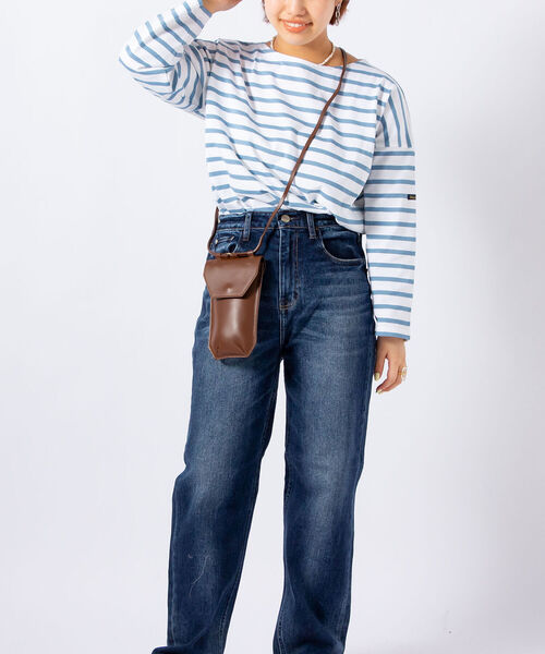 NOLLEY’S（ノーリーズ）の「【Laboratorio Mariucci/ ラボラトリオマリウッチ>スマホポシェット（ボディバッグ/ウエストポーチ・レディース・ベージュ/ブラウン/オリーブ・FREE）」の17枚目の写真