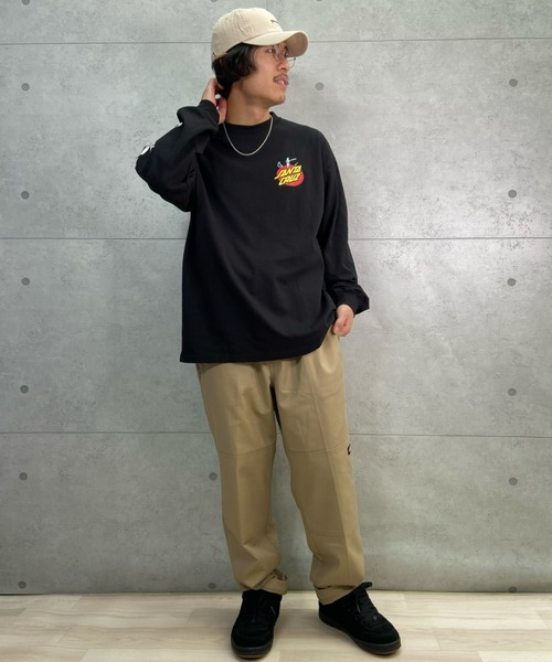 SANTA CRUZ（サンタクルーズ）の「【ムラサキスポーツ別注】SANTACRUZ/サンタクルーズ バックプリント ロンT 502213405（Tシャツ/カットソー・メンズ・ホワイト/ブラック/グリーン・M/L/XL）」の14枚目の写真