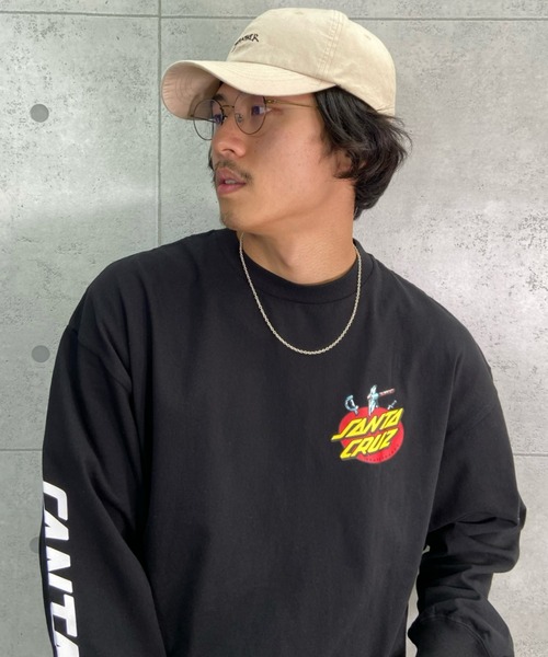 SANTA CRUZ（サンタクルーズ）の「【ムラサキスポーツ別注】SANTACRUZ/サンタクルーズ バックプリント ロンT 502213405（Tシャツ/カットソー・メンズ・ホワイト/ブラック/グリーン・M/L/XL）」の18枚目の写真