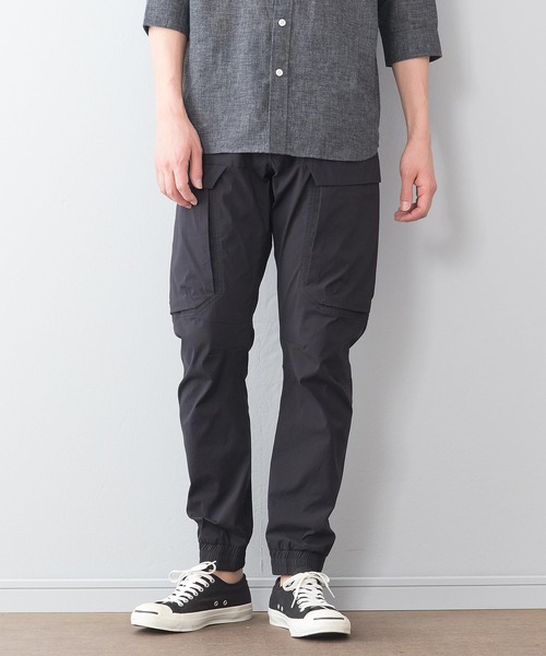 Blue Standard （ブルースタンダード）の「【BLUE STANDARD/ブルースタンダード】接触冷感ストレッチドライカーゴパンツ（カーゴパンツ・メンズ・ブラック/グレー・SMALL/MEDIUM/LARGE/X-LARGE）」の7枚目の写真