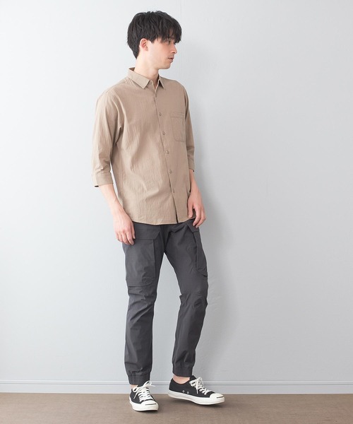 Blue Standard （ブルースタンダード）の「【BLUE STANDARD/ブルースタンダード】接触冷感ストレッチドライカーゴパンツ（カーゴパンツ・メンズ・ブラック/グレー・SMALL/MEDIUM/LARGE/X-LARGE）」の8枚目の写真