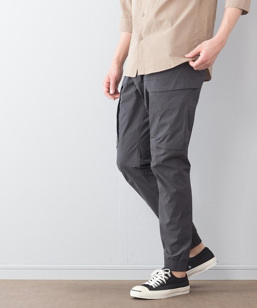 Blue Standard （ブルースタンダード）の「【BLUE STANDARD/ブルースタンダード】接触冷感ストレッチドライカーゴパンツ（カーゴパンツ・メンズ・ブラック/グレー・SMALL/MEDIUM/LARGE/X-LARGE）」の12枚目の写真