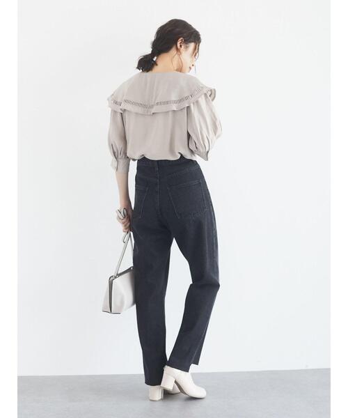 Green Parks(グリーンパークス)の「【WEB限定サイズあり】オブリークトゥーブーツ**(ブーツ・レディース・ブラック/その他8・XL/L/M/XS/S)」の9枚目の写真