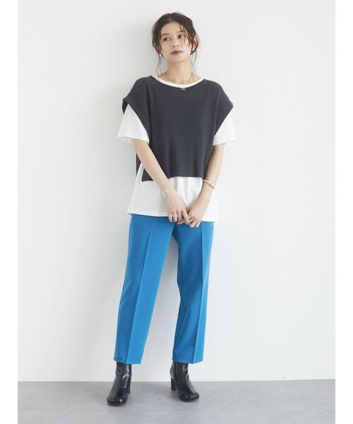 Green Parks(グリーンパークス)の「【WEB限定サイズあり】オブリークトゥーブーツ**(ブーツ・レディース・ブラック/その他8・XL/L/M/XS/S)」の12枚目の写真