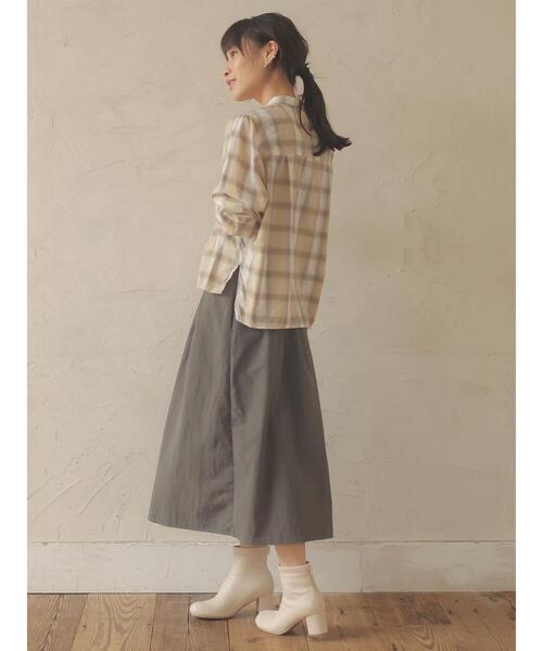 Green Parks(グリーンパークス)の「【WEB限定サイズあり】オブリークトゥーブーツ**(ブーツ・レディース・ブラック/その他8・XL/L/M/XS/S)」の21枚目の写真