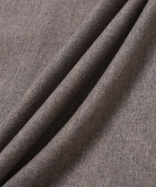 ADAM ET ROPE'（アダムエロペ）の「【Shmere】バルカラー ビッグシルエット ウールシャツ（シャツ/ブラウス・メンズ・グレー系その他/ブルー系その他・S/M/L）」の11枚目の写真