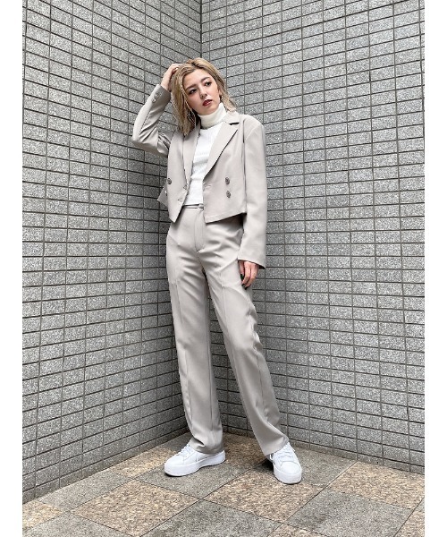 ENVYM（アンビー）の「ショートＢＯＸＹ ＪＫ（その他アウター・レディース・ブラック/グレー/モカ・FREE）」の17枚目の写真