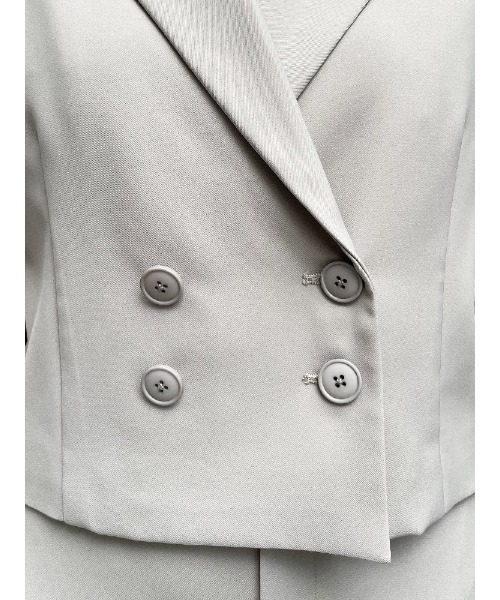 ENVYM（アンビー）の「ショートＢＯＸＹ ＪＫ（その他アウター・レディース・ブラック/グレー/モカ・FREE）」の10枚目の写真