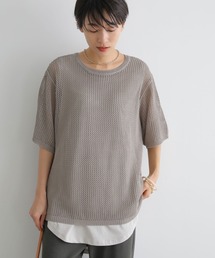 AMERICAN HOLIC | 透かし編みニットプルオーバー(ニット/セーター)