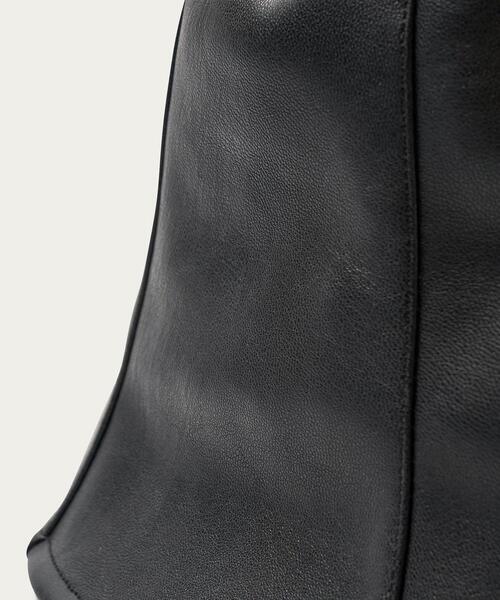 BEAUTY&YOUTH UNITED ARROWS(ビューティーアンドユースユナイテッドアローズ)の「BY フェイクレザー バケットハット(ハット・レディース・マスタード/ブラック・FREE)」の15枚目の写真