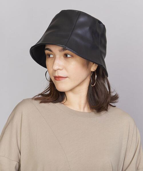 【新品未使用タグ付き】UNITED ARROWSフェイクファー　バケットハット UNITED ARROWS（ユナイテッドアローズ） 帽子 ハット フェイクファー