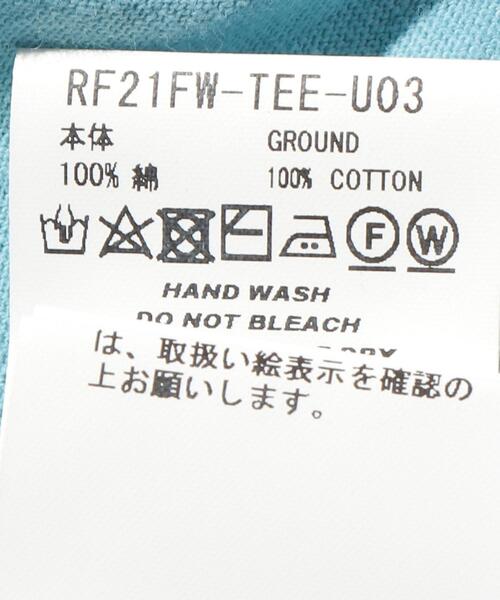 RIOT FACETASM(ライオットファセッタズム)の「<RIOT FACETASM> LOGO LSL TEE/カットソー(Tシャツ/カットソー・メンズ・ライトブルー/ブラック・L/XL)」の10枚目の写真