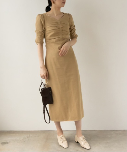 RANDA(ランダ)の「ソフト ギャザーレースアップシューズ(ドレスシューズ・レディース・ブラック/アイボリー/ダークベージュ・LL/M/L/S)」の19枚目の写真